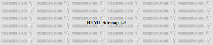 HTML Sitemap 1.3